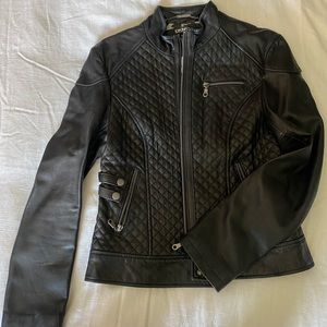 DKNY leather jacket